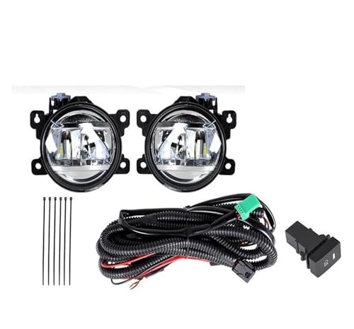 Antibrouillard feux LED Civic 2022 feux de pare-chocs avant avec ampoules et faisceau interrupteur