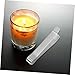 TOGEVAL 4pcs Stainless Steel Candle Wick Extinguishing Clips Safe Fire Snuffer Tool for Easy and Convenient Candle Wick Control