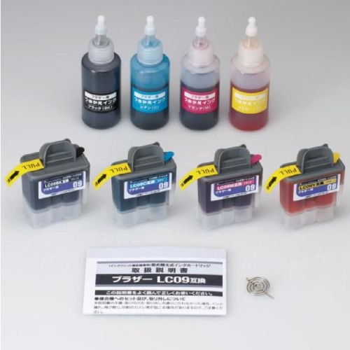 Color Creation 汎用インクカートリッジ SRB-LC09-4PS Amazon.co.jp: Color Creation BROTHER LC09 詰替えインク
