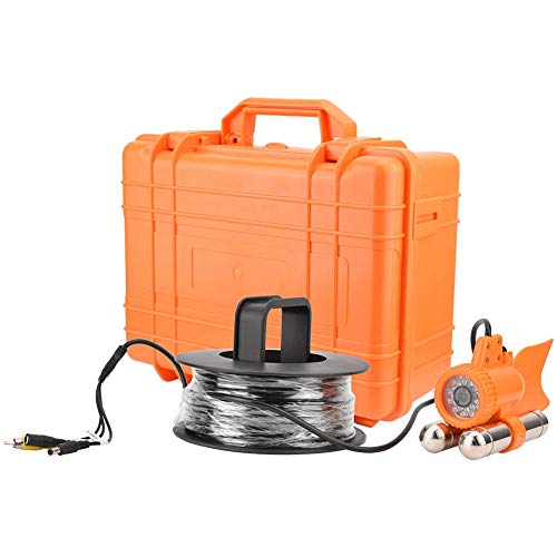 Preisvergleich Produktbild Unterwasserkamera,Fischfinder / Unterwasserfischen-Videokamera / wasserdichter Unterwassermonitor / 7-Zoll-DVR-Recorder mit Tragetasche 20m 110-240V(Ue)