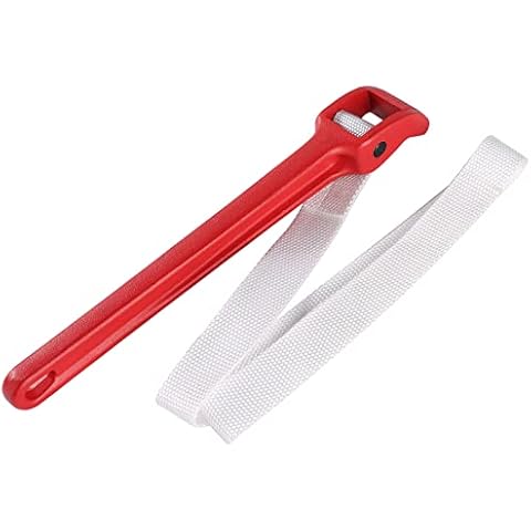 ATPTOOL 12 Inch Strap Wrench, Non-Slip Design, Flexible and Adjustable, Multiple Applications Cover
