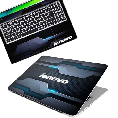 Image of Inkykart DSGN 153 Full Body Laptop Skin Bubble-Free| Laminated| Removable| HD Quality Sticker for Laptops Upto 15.6 Inches Compatible with Lenovo