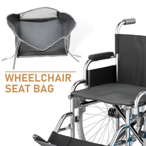 Bolsa para silla de ruedas que soluciona la falta de espacio con cesta plegable 3