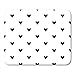 Produktbild AOHOT Mauspads Abstract Polka Dots Hearts Artistic Beauty Classic Couple Creative Mouse pad 9.5" x 7.9" for Notebooks,Desktop Computers Accessories Mini Office Supplies Mouse Mats