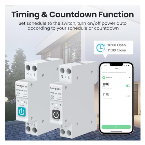 Disjoncteur intelligent pour couper les circuits à distance via Smart Life - 6