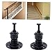 STOBOK 5pcs Handrail Support Bracket Sturdy Wall Mounted Railing Fixing Tool for Staircase Easy Installation Compact Design for Indoor Outdoor Use