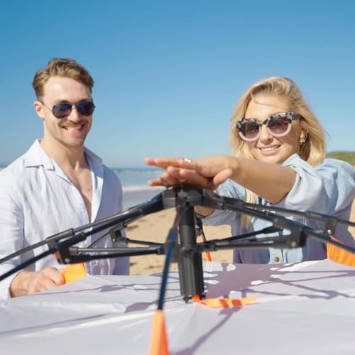 UPF 50+ No Assembly Pop Up Beach Tent Instant Setup - image 5