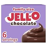 Jell-O Instant Pudding & Pie Filling, Family Size, Chocolate, 5.9 oz