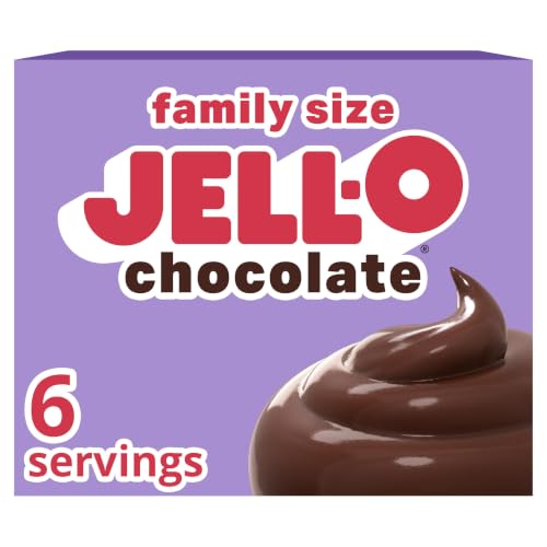 Jell-O Instant Pudding & Pie Filling, Family Size, Chocolate...