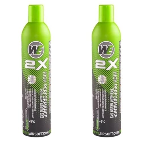 WE 2.0 Green Gas 800ml – Airsoft Propellant for GBB Pistols & Rifles | Available in 1x, 2x, 3x, or 4x Multipacks (2)