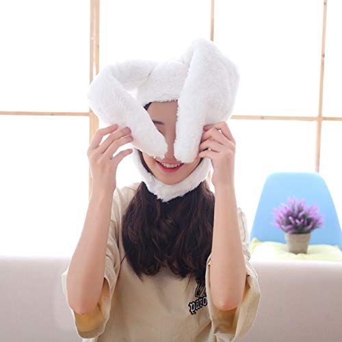 ABOOFAN 2Pcs Orelha De Coelho de Pelúcia Chapéus Caps Headwear Coelho Coelhinho Chapéus Páscoa de Pe