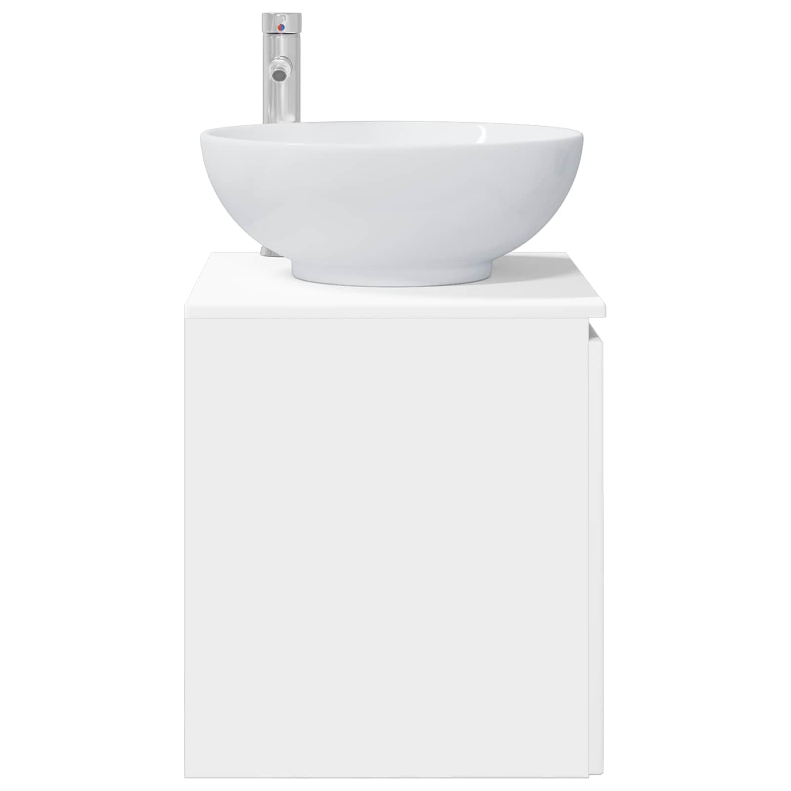 Pralka montowana na ścianie, biała, z umywalką, 49,5 x 44,5 x 65 cm, materiał drewnopochodny, meble łazienkowe z miejscem do przechowywania i drzwiami, do WC i łazienki, montaż łącznie z