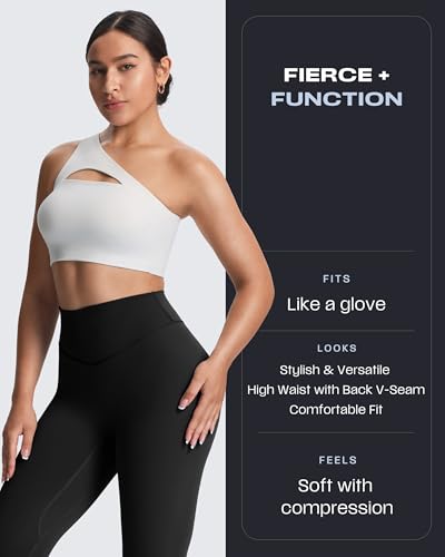 aoxjox high waisted workout leggings for women tummy control buttery soft yoga metamorph deep v pants 2634