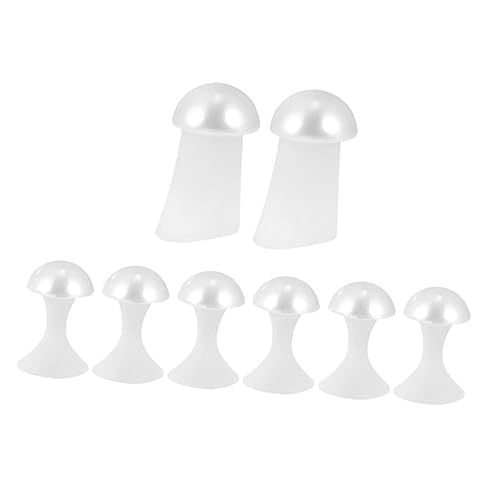 8 piezas de separadores de dedos de uñas, herramientas de pintura de uñas, herramientas de diamantes de imitación para uñas, separadores de dedos