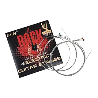 XIXILI Lot de 10 cordes de guitare électrique E680 en métal roche hexagonale en acier inoxydable - Les Beatles, Paul McCartney, John Lennon, RIngo Starr, George Harrison XIXILI Lot de 10 cordes de guitare électrique E680 en métal roche hexagonale en acier inoxydable – Image 3