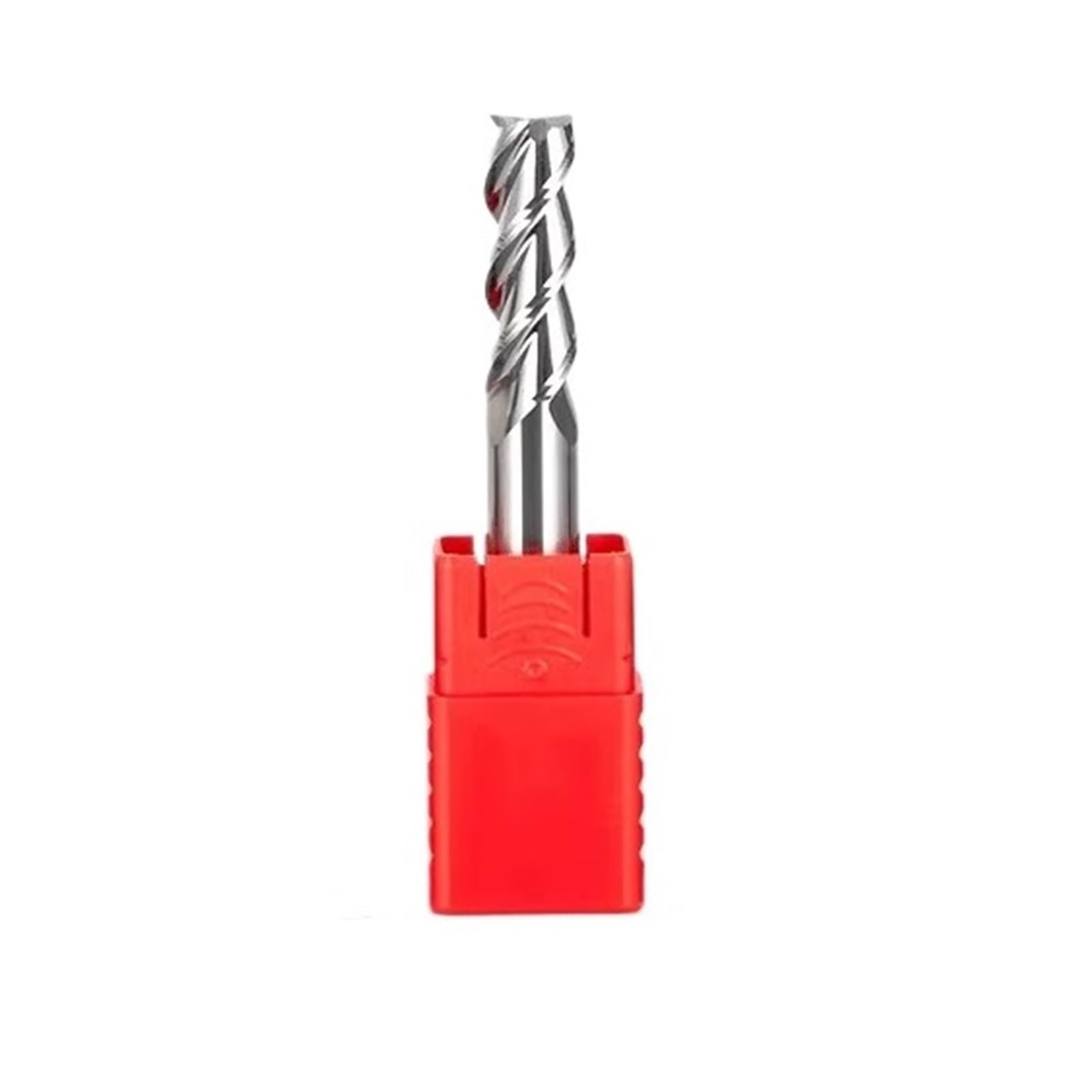 1 szt. HRC55 narzędzia do obróbki drewna proste rowki frez trzpieniowy z węglika Cnc aluminium miedź(16X16DX100L-3F)