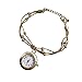 Imagen de GAOINTELL Pulsera De Reloj con Flecos Inspiración Vintage Ajustable Y Cadena Desmontable para Mujer Regalo Joyería Elegante Pulsera Reloj con Llavero Ajustable