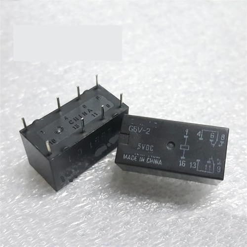 Relé G5V-2-DC12V de 8 pines con dos contactos abiertos y cerrados para placas impresas PCB 3