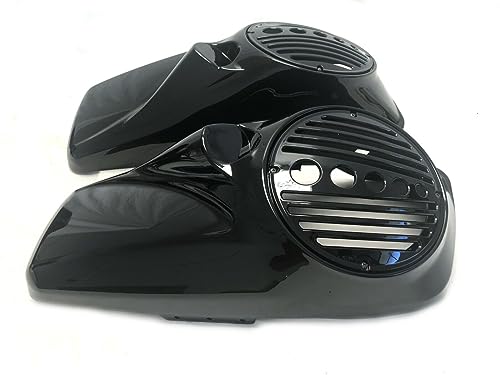 Tapas de parlantes 8" con puerto tweeter para Harley Touring miniatura 3
