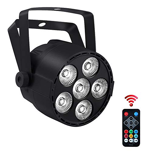 Par Lighting for Stage Lights, YeeSite 24W 6LEDs RGBW 4 in 1 LED