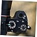 OSALADI 2pcs Shutter Release Button for Cameras Soft Concave Surface Design Enhanced Grip and Stability Compatible Multiple Brands for Professional Photographers