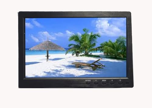 enterelettronics Monitor 10.1 Pollici, Monitor per Telecamere di Videosorveglianza, per Auto, Full...