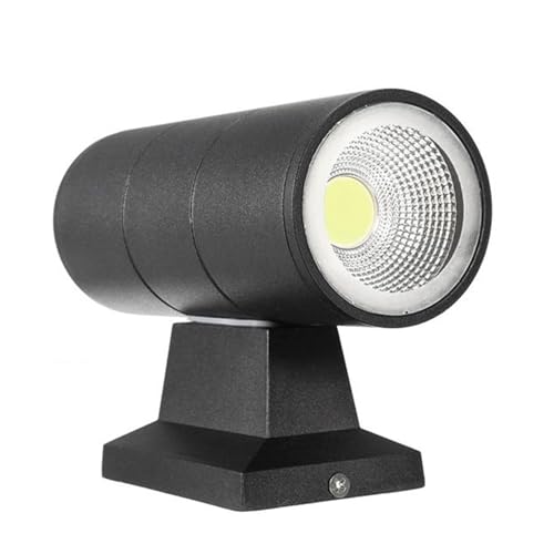 Applique murale LED extérieure étanche 10W double éclairage haut et bas blanc froid