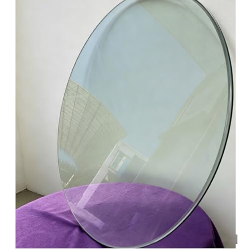 Verre trempé transparent 78cm contre les rayures sur table bois