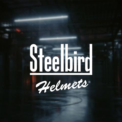 Image of Steelbird SBH-25 Rudra Agni ISI Certified Full Face Graphic Helmet for Men