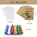 Y_Bong Valentines Day Gifts for Kids - 24 Pack Dinosaur Egg Hatching Card Bulk - Funny Dino Valentine Exchange Cards for Boys Girls Toddler School Class Classroom Party Favors