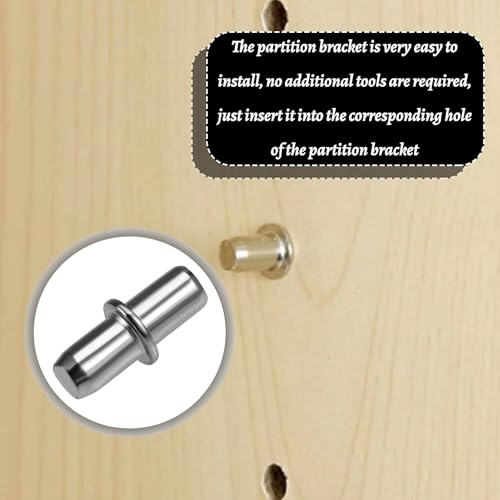 Einlegeboden Halter,Regalbrett Halterung,Fachbodenträger,Regalbodenhalter,Regalbodenträger 5mm,Bodenträger für Einlegeboden Halter,Schrankboden Halter,Halter für Einlegeböden 5 x 16 mm,20 Stück