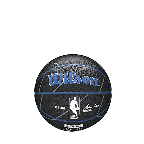 Image of WILSON NBA Team Autograph Mini Basketball - Golden State Warriors