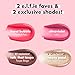 e.l.f. Glow Reviver Plumping Lip Oil Kit, Nourishing Tinted Lip Oils For A High-Shine Finish, Infused With Jojoba Oil, Vegan & Cruelty-Free, 4 Shades
