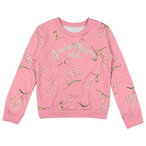 Conjunto de moletom, Marisol, Meninas, Rosa Claro, 16
