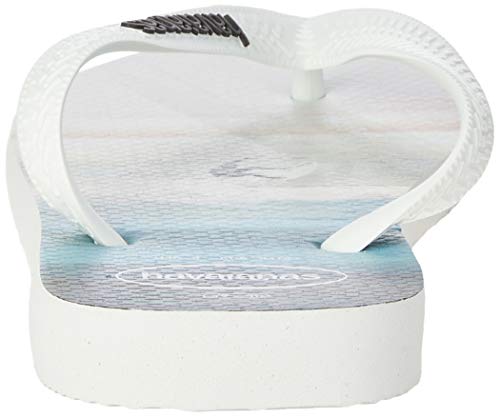 Chinelo, Havaianas, Hype, Branco/Azul Sky, 41/42, Masculino