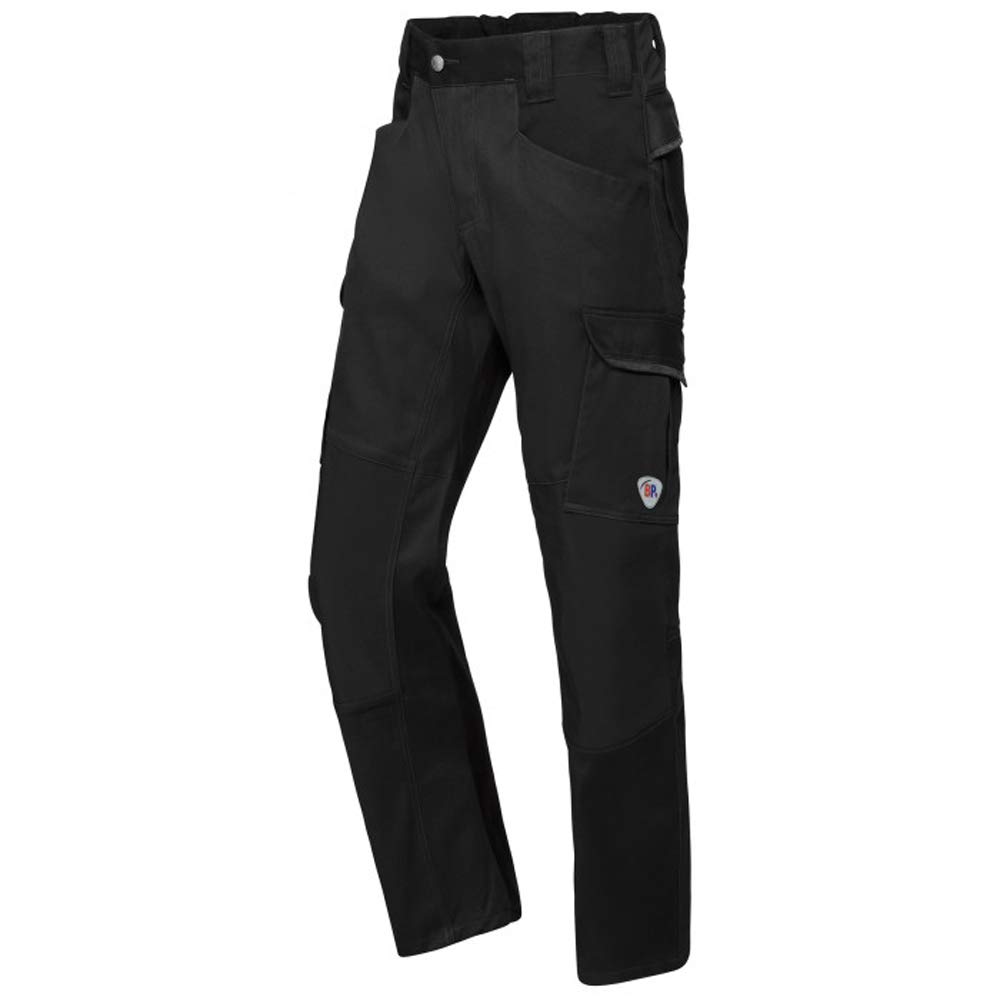 BP Mezcla de tela Pantalones trabajo para hombre cintura alta en con elástico la espalda 70% elastano talla