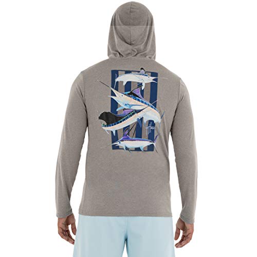 Guy Harvey Men's Long Sleeve Performance Hoodie