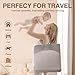 venowu Baby Bassinet Bedside Sleeper, 3 in 1 Cradle,Easy Folding Portable Travel Cribs for Infant, Silent Wheels，Included Mattress（Light Gery）