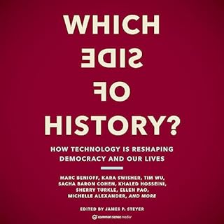 Which Side of History? Audiolibro Por James P. Steyer arte de portada