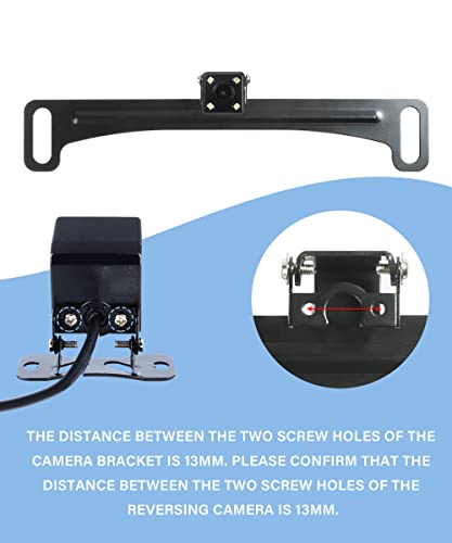 Esewalas Rearview Camera Mount Accessorie,Dash Cam Mirror Camera Kit,Universal Car Rear View Camera License Plate Bracket,Installation Holder For Backup Camera Reverse Camera #TOP1