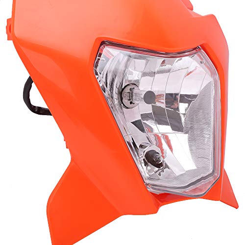 AnXin - Faro per moto da cross con luce a LED