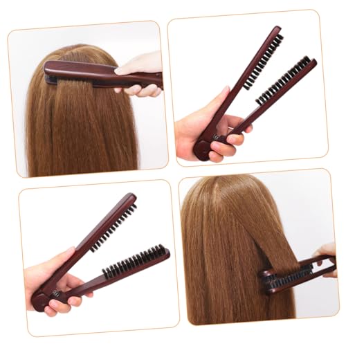 VICASKY Cepillo Peine para Alisado de Cabello de Doble Cara Estático, Portátil, Ergonómico para Peinar y Alisar, Ligero miniatura 7