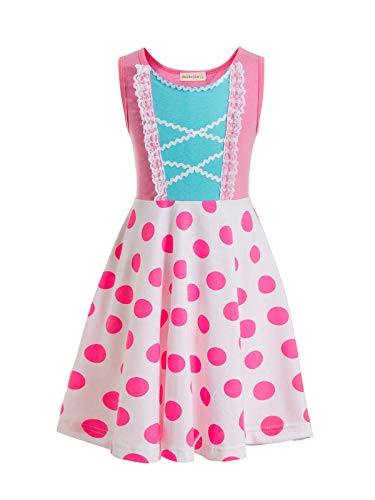 Disfraz Bo Peep para Niñas talla 7-8 multicolor miniatura 1
