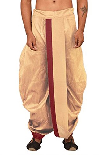 Image of Royal Kurta Men's 100% Cotton Kurta and Dhoti Set
