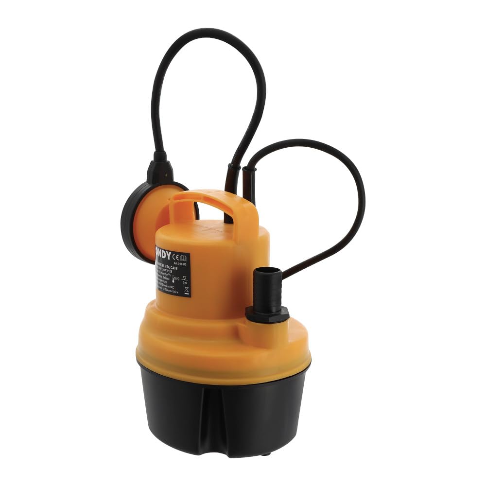 Pompa vuota cantina 250 W, acque chiare - rotonde, 5000 l/h, altezza di scarico 6 m