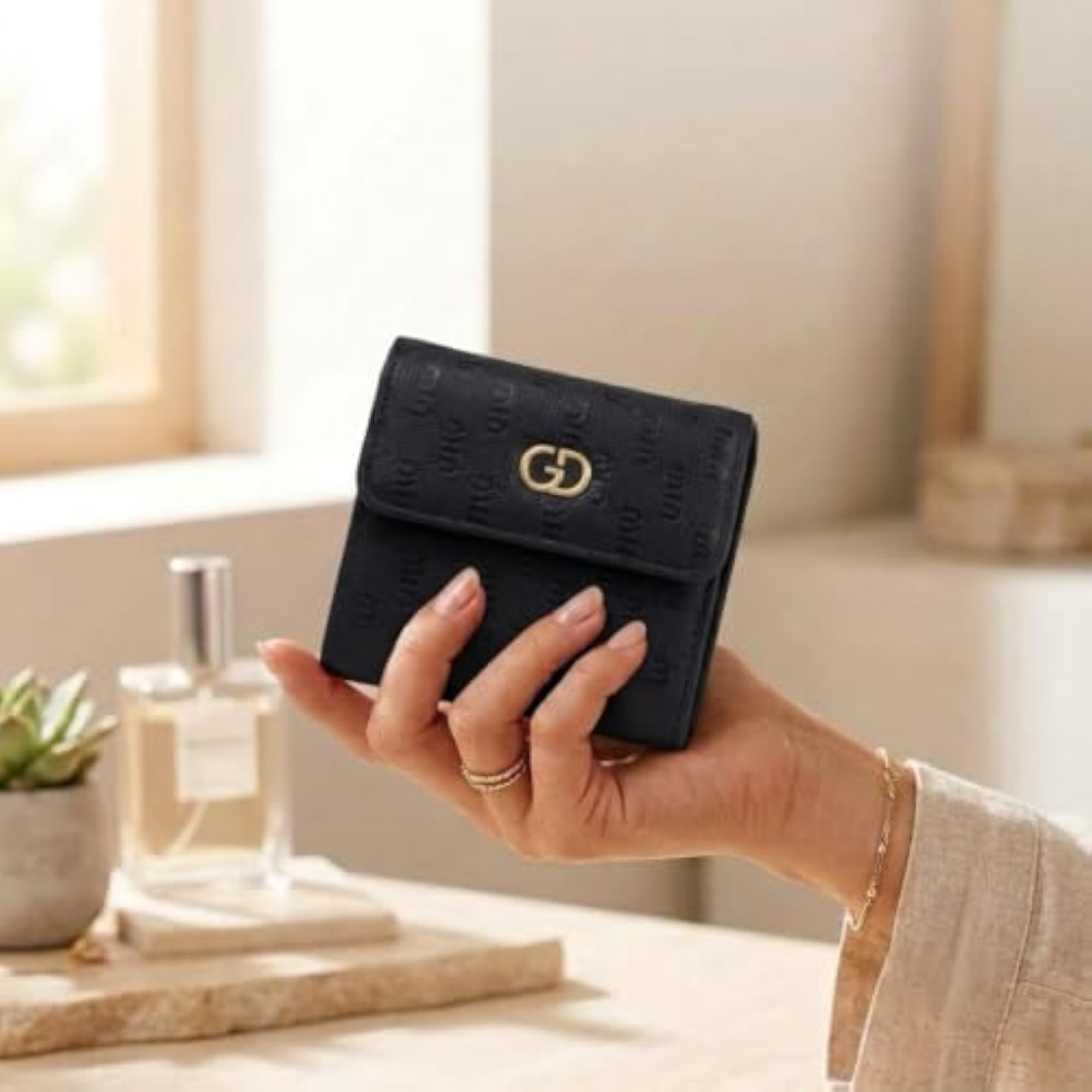 GD Beauty Premium Lipstick Wallet with Mirror