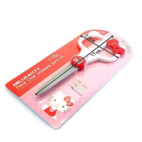 Amazon.co.jp: サンリオ ハローキティ フェイス ライン ハサミ:ハロー