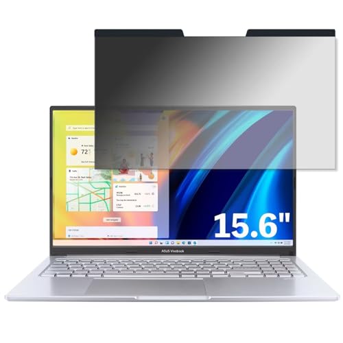 ASUS Vivobook 15X OLED M1503QA 15.6インチ 16:9 対応 マグネット式 覗き見防止フィルム プライバシーフィルター ブルーライトカット 反射防止 PC パソコン ノートブック のぞき見防止 画面保護 保護シート 着脱簡単