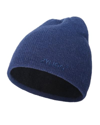 Zylioo XXL Men's Reversible Beanie,Oversized...