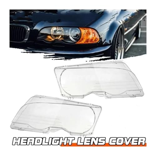 Couvercle Phare Transparent Gauche pour BMW E46 2 Portes - 2